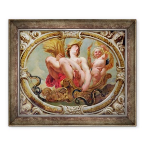 Tablou inramat - Jacob Jordaens - Virgo, 70 x 85 cm