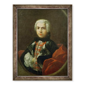 Tablou inramat - Jacopo Amigoni - Carlo Broschi Il Farinelli 1705-82, 70 x 90 cm