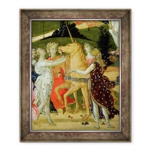 Tablou inramat - Jacopo del Sellaio - Triumful castitatii II, 70 x 85 cm