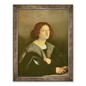 Tablou inramat - Jacopo Palma - Portretul unui barbat, 70 x 90 cm