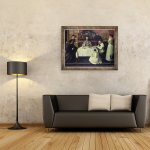 Tablou inramat - Jacques-Emile Blanche - Gazda, 60 x 80 cm - Img 2