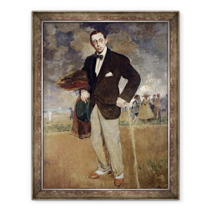 Tablou inramat - Jacques-Emile Blanche - Portretul lui Igor Stravinsky 1882-1971 1915, 70 x 90 cm