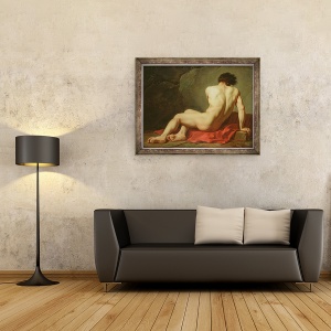 Tablou inramat - Jacques Louis David - Patrulele, 60 x 80 cm - Img 2