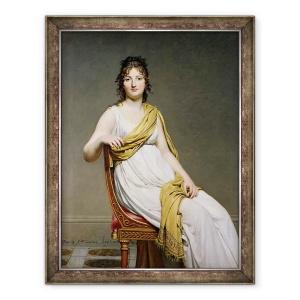 Tablou inramat - Jacques Louis David - Portretul Madame Raymond de Verninac 1780-1827 1798-99, 60 x 80 cm