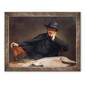 Tablou inramat - James Jacques Joseph Tissot - Portret De Preot, 70 x 90 cm