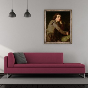 Tablou inramat - James Sant - Dick Whittington, 50 x 60 cm - Img 2
