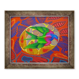 Tablou inramat - Jane Tattersfield - Zmeu cu coada de randunica, 2012, 50 x 60 cm