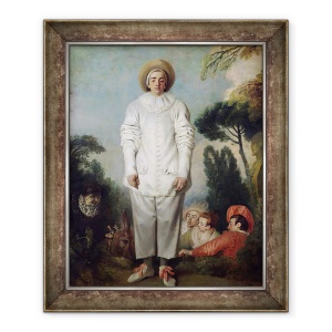 Tablou inramat - Jean Antoine Watteau - Gilles, 50 x 60 cm