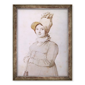 Tablou inramat - Jean Auguste Dominique Ingres - Madeleine Chapelle 1782-1849 1813, 60 x 80 cm