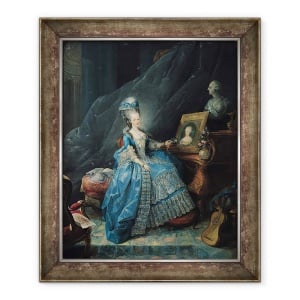 Tablou inramat - Jean-Baptiste Andre Gautier D'Agoty - Marie-Therese de Savoie 1756-1805 1775, 50 x 60 cm
