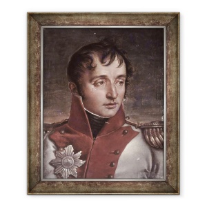 Tablou inramat - Jean Baptiste Joseph Wicar - Portret De Ludovic Bonaparte 1778-1846 Regele Olandei, 50 x 60 cm