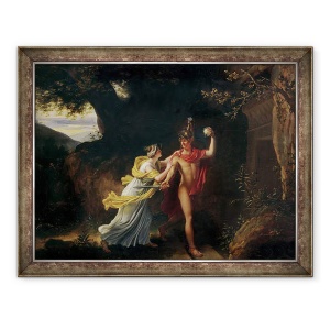 Tablou inramat - Jean-Baptiste Regnault - Ariadna si Tezeu, 60 x 80 cm
