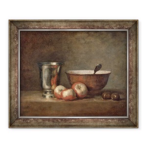 Tablou inramat - Jean-Baptiste Simeon Chardin - Pas de Argint, 70 x 85 cm