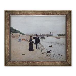 Tablou inramat - Jean Beraud - Bancile Senei, 70 x 85 cm