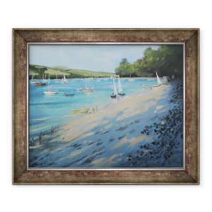 Tablou inramat - Jennifer Wright - Golful Pescarilor Salcombe II, 70 x 85 cm