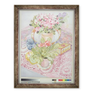 Tablou inramat - Joan Thewsey - Primula II, 70 x 90 cm