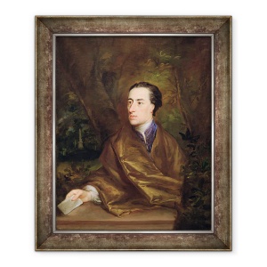 Tablou inramat - Jonathan Richardson - Alexandru Papa 1688-1744 1738, 50 x 60 cm