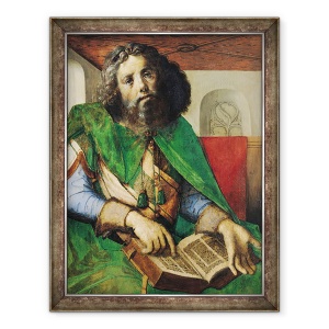 Tablou inramat - Joos van Gent - Portretul lui Platon 429-347 i.Hr. c.1475, 70 x 90 cm