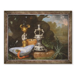 Tablou inramat - Joris van Son - O alegorie de Foc, 70 x 90 cm