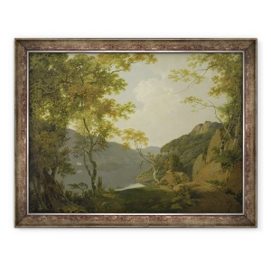 Tablou inramat - Joseph Wright - Lacul Scena, 70 x 90 cm
