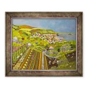 Tablou inramat - Judy Joel - Alocarea deasupra gaurii de soareci, 50 x 60 cm