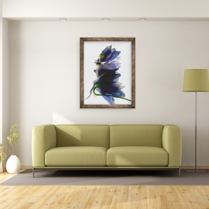 Tablou inramat - Julia McLemore - Dansul Delphinium, 2009, 70 x 90 cm - Img 2