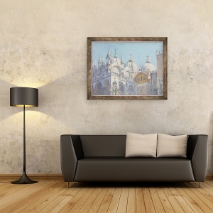 Tablou inramat - Julian Barrow - Cupole din San Marco, 60 x 80 cm - Img 2