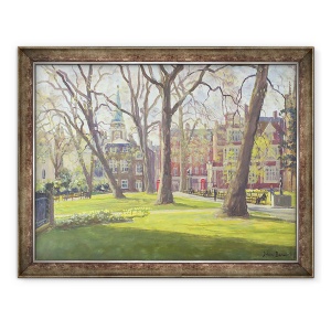 Tablou inramat - Julian Barrow - Mount Street Gardens, 60 x 80 cm