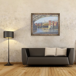 Tablou inramat - Julian Barrow - Podul Blackfriars, 70 x 90 cm - Img 2