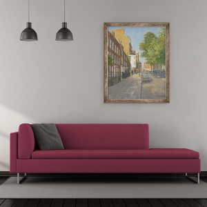 Tablou inramat - Julian Barrow - Randul bisericii, 70 x 85 cm - Img 2