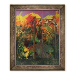 Tablou inramat - Julie Held - Gradina de Toamna, 2012-14, 50 x 60 cm