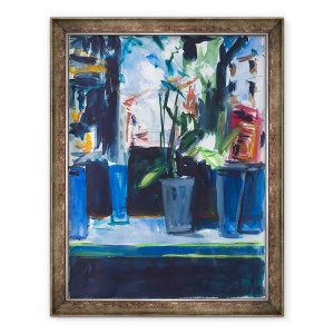 Tablou inramat - Julie Held - Orasul Florarie, 2017, 70 x 90 cm