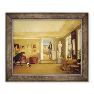 Tablou inramat - Kapiton Alekseevich Zelentsov - Interior, 50 x 60 cm