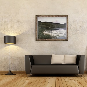 Tablou inramat - Kitty Lange Kielland - Noapte de vara, 60 x 80 cm - Img 2