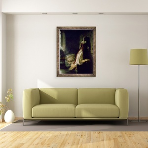 Tablou inramat - Konstantin Dmitrievich Flavitsky - Printesa Tarakanova, 60 x 80 cm - Img 2