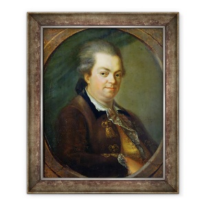 Tablou inramat - Le Gay - Portret presupus a fi contele Alessandro di Cagliostro 1743-95 1778, 50 x 60 cm