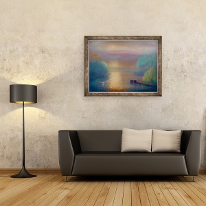 Tablou inramat - Lee Campbell - Prima Lumina, 2019, 70 x 90 cm - Img 2