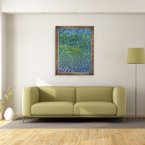 Tablou inramat - Leigh Glover - Bluebells, 2012, 70 x 90 cm - Img 2