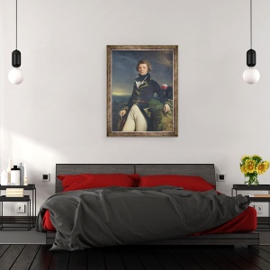 Tablou inramat - Leon Cogniet - Louis-Philippe dOrleans 1773-1850 1834, 70 x 90 cm - Img 3