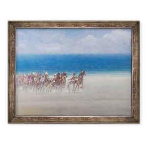 Tablou inramat - Lincoln Seligman - Curse de trotting, Lancieux, Bretania, 60 x 80 cm