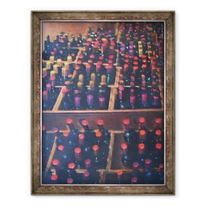 Tablou inramat - Lincoln Seligman - Cutii pivnita 1, 60 x 80 cm