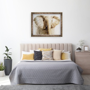 Tablou inramat - Lincoln Seligman - Elephant, 70 x 90 cm - Img 3