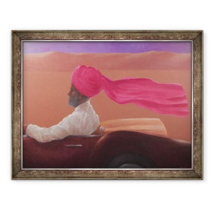 Tablou inramat - Lincoln Seligman - Maharajah la viteza 2, 70 x 90 cm