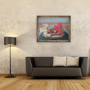 Tablou inramat - Lincoln Seligman - Racing Green si Ghepard, 70 x 90 cm - Img 2