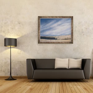 Tablou inramat - Lincoln Seligman - Se apropie de Burford, 60 x 80 cm - Img 2