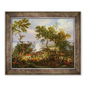 Tablou inramat - Louis Lejeune - Batalia de la Chiclana, 5 martie 1811, 50 x 60 cm