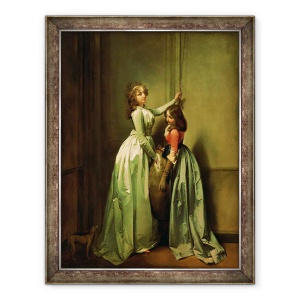 Tablou inramat - Louis Leopold Boilly - La intrare, 70 x 90 cm