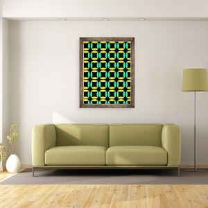 Tablou inramat - Louisa Hereford - Cutii, 70 x 90 cm - Img 2