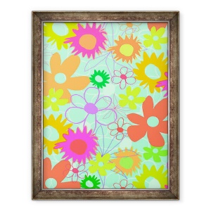 Tablou inramat - Louisa Hereford - Flori mixte, 60 x 80 cm