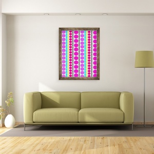 Tablou inramat - Louisa Hereford - Puncte, 2014, 70 x 90 cm - Img 2